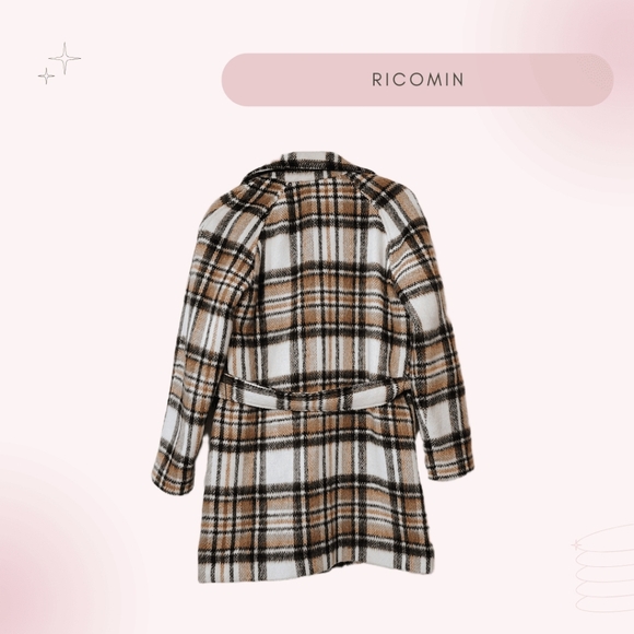 Vintage Wool Plaid Coat/Jacket - Picture 2 of 2